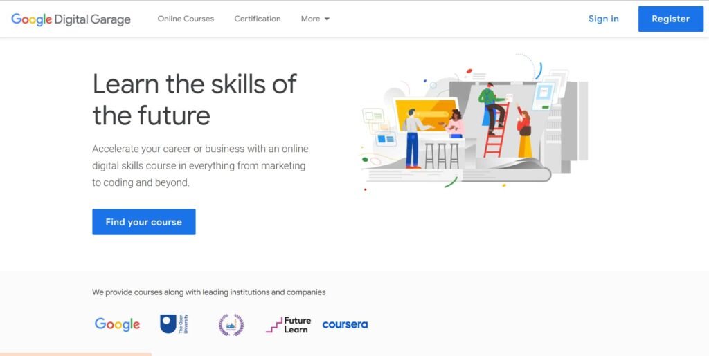 Google Digital Garage - Learn Google Free Courses